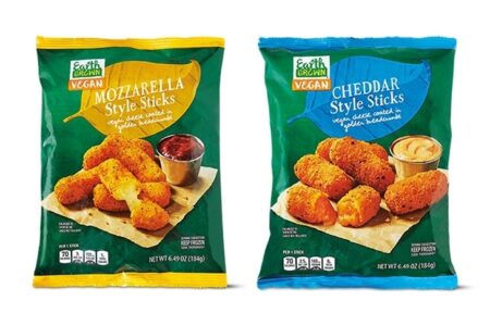 Earth Grown Vegan Cheddar & Mozzarella Sticks are on Repeat at ALDIEarth Grown Vegan Cheddar & Mozzarella Sticks are on Repeat at ALDI! Get the ingredients, pricing, and more info + reviews .... dairy-free, gluten-free, and allergy-friendly