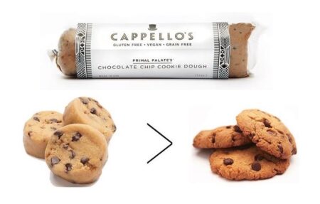 Cappello's Gluten Free Cookie Dough by Primal Palate - dairy-free, paleo cookie dough made with almond flour! (review)