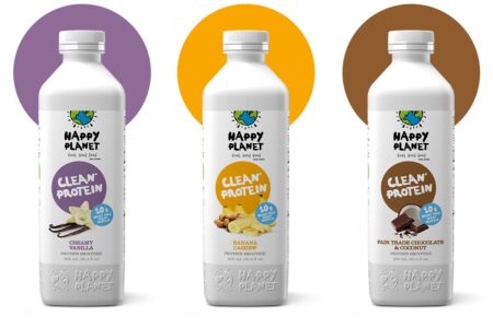 Happy Planet Clean Protein Smoothies - Review and Information for all 3 dairy-free flavors
