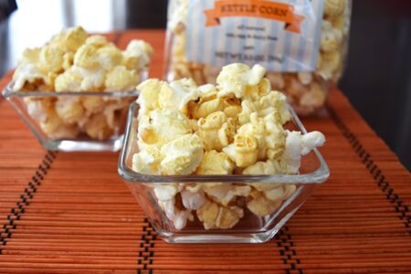 Divvies Gourmet Popcorn: Kettle to Caramel (made in a dedicated dairy-, egg- and nut-free bakery)