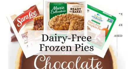 Guide to Dairy-Free Frozen Pies! Pumpkin, Pecan, Apple, Blueberry, Cherry, Chocolate, and More! Many vegan and gluten-free options.