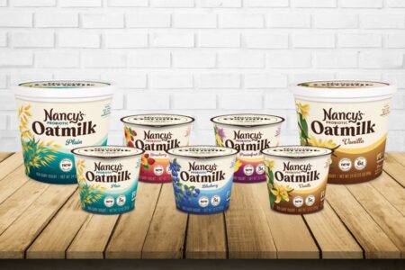 Nancy's Oatmilk Yogurt Transitions to All New Formula and Packaging - Reviews and Info - including ingredients, availability, and more. Dairy-free, soy-free, vegan, lower sugar.