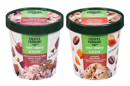 Open Nature Almond Frozen Dessert Reviews & Info - dairy-free and vegan ice cream at the Albertsons family of stores - replaces their almondmilk flavors