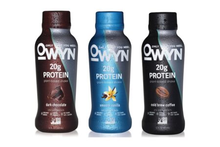 OWYN Plant-Based Shakes - ready-to-drink dairy-free protein drinks in 3 flavors