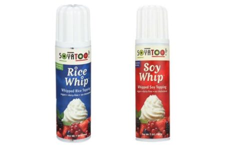 Soyatoo Whipped Cream Reviews and Info - Dairy-Free and Vegan Spray Whip made by Tofutown. Available in the US, Canada, and Europe