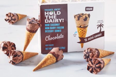 Hold the Dairy! Trader Joe's has Vegan Mini Ice Cream Cones - Reviews and Product Info