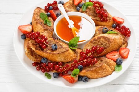 The Simplest Vegan French Toast Recipe - Ridiculously Easy and Cheap with Basic Pantry Ingredients. No Dairy, Eggs, Nuts, or Soy!